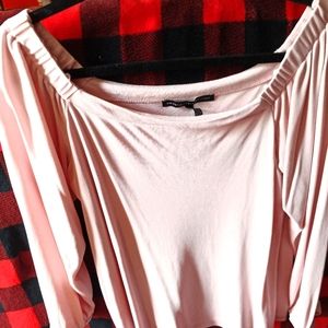 White house black market. Beautiful elegant pink blouse. Size M